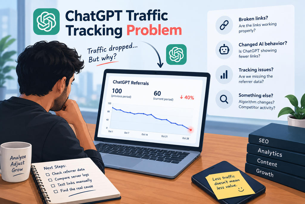 ChatGPT traffic tracking problem
